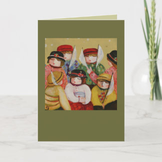 Tarjeta de 7 niños