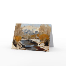 Tarjeta de 7 x 5", El río Yampa, Steamboat Spring
