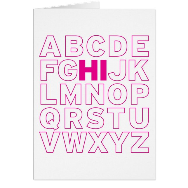 Tarjeta de ABCHI (Frente)