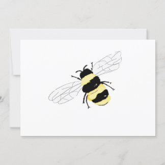 Tarjeta de abeja Bumble