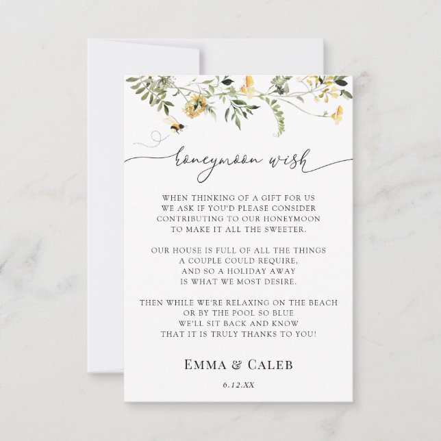 Tarjeta de Abeja de Amortiguamiento de Luna de Mie (Anverso)