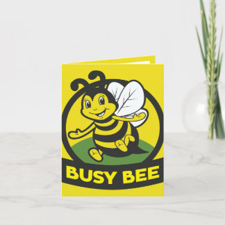 Tarjeta de abejas ocupadas Adventurer Club