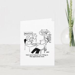 Tarjeta de abonado para gimnasio