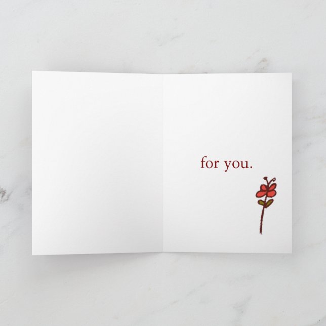 Tarjeta de abrazo (Interior)