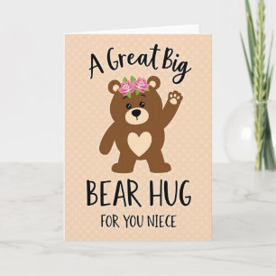 Tarjeta de Abrazo del Día de la Madre más Amable