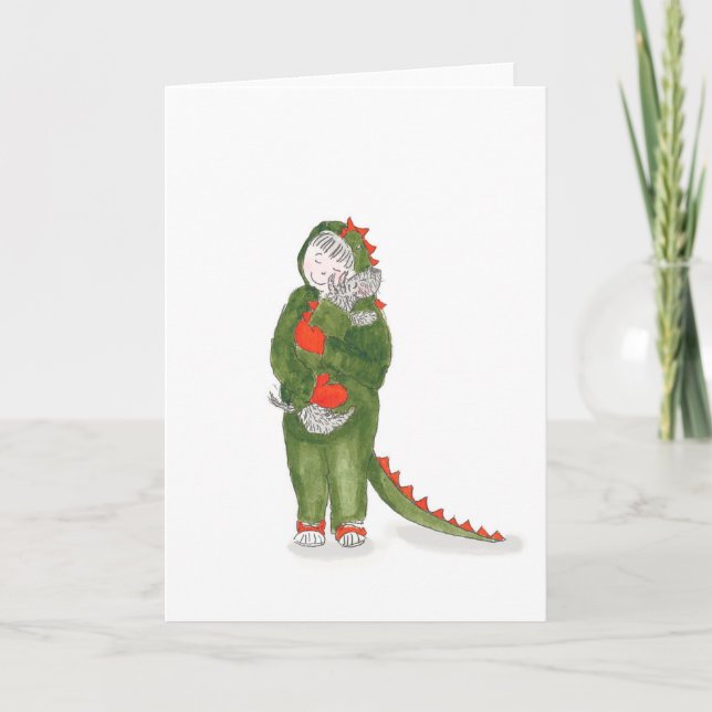 Tarjeta de abrazo Matty y Ty (Anverso)