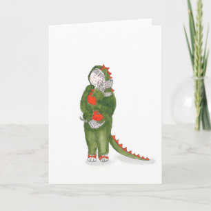 Tarjeta de abrazo Matty y Ty