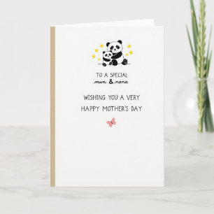 Tarjeta de Abrazos de Oso Estrellado