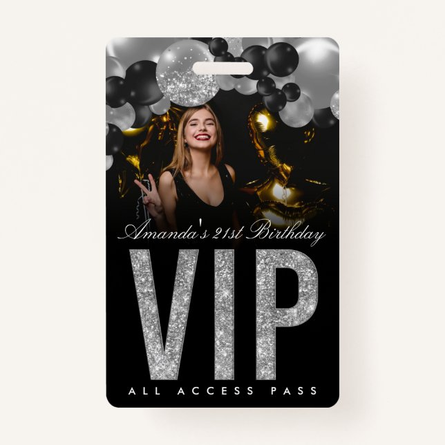 Tarjeta de acceso universal VIP para Personalizabl (Anverso)