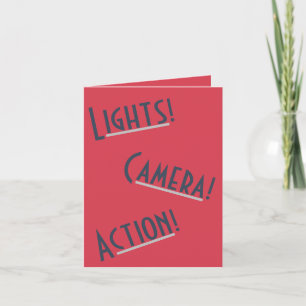 Tarjeta de Acción de Cámara de Luces
