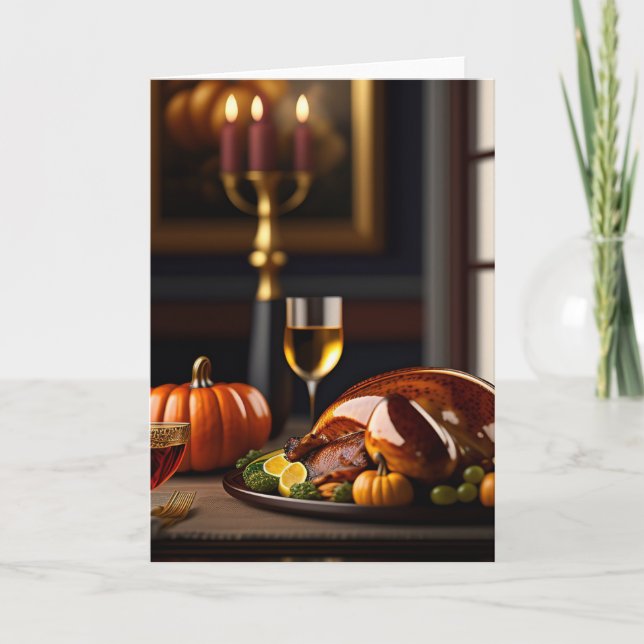 Tarjeta de Acción de Gracias (Anverso)
