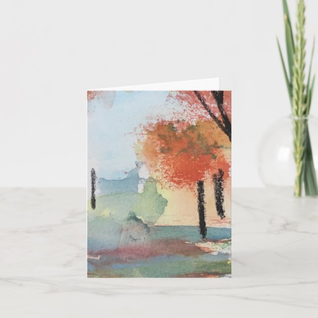 Tarjeta de Acción de Gracias (Anverso)