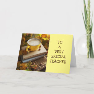 TARJETA DE "ACCION DE GRACIAS DEL PROFESOR"