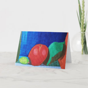 Tarjeta de Acción de Gracias "Healthy Assortment"