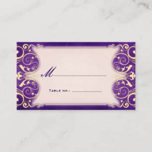 Tarjeta de acompañamiento de la Mesa de Oro de Nue