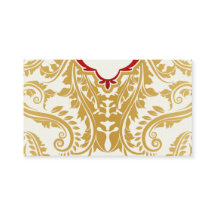 Tarjeta de acompañamiento de mesa con fantasía dor