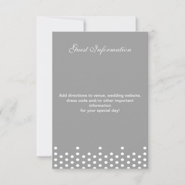 Tarjeta de acompañamiento para invitados de lunare (Anverso)