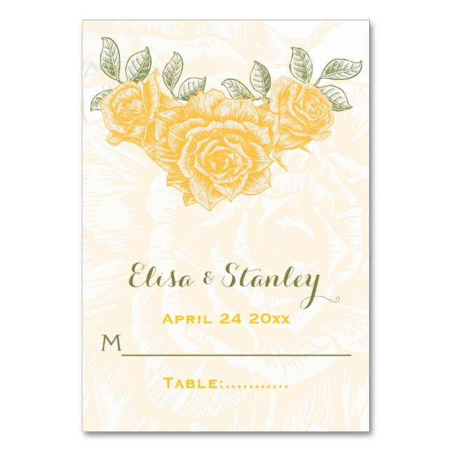 Tarjeta de acompañamiento plegado boda de rosas am (Anverso)