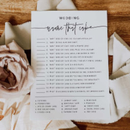 Tarjeta de actividad de Fiesta de juegos de ducha 