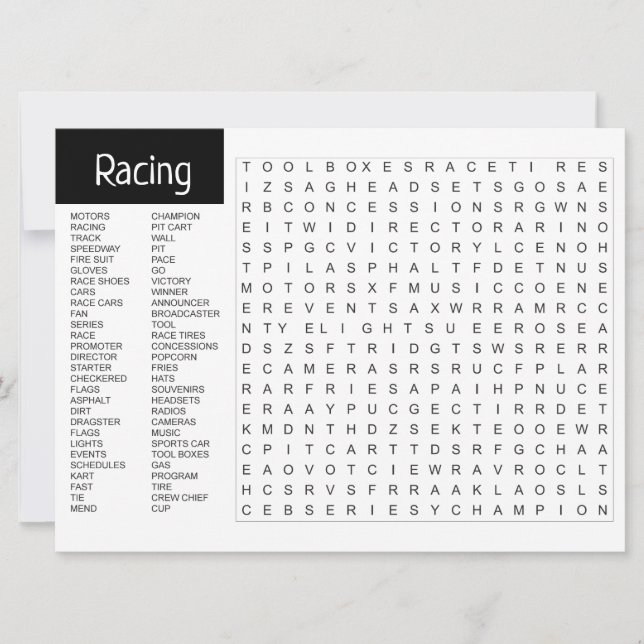 Tarjeta de actividad temática deportiva (Anverso)