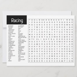 Tarjeta de actividad temática deportiva