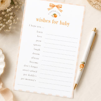 Tarjeta de actividad Un pequeño encanto desea para