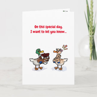Tarjeta de acuarela adorable del día de San Valent