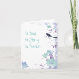 Tarjeta de acuarela de estímulo