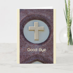 Tarjeta de Adiós para Parish Deacon