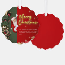 Tarjeta de Adorno Escalonado Festivo – Día Festivo