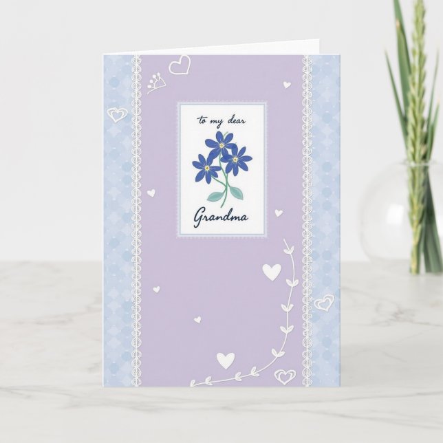 Tarjeta de afecto Chevron Pastel (Anverso)