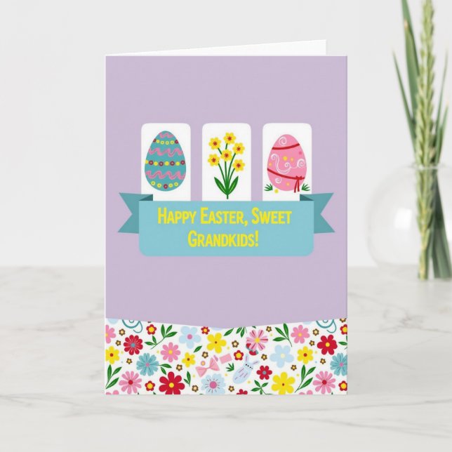 Tarjeta de Afecto Familiar de Primavera (Anverso)