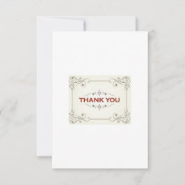 Tarjeta de agradecimiento