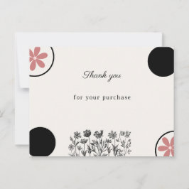 Tarjeta de agradecimiento