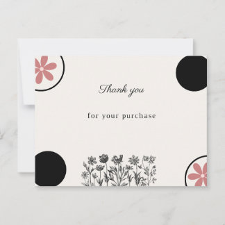 Tarjeta de agradecimiento