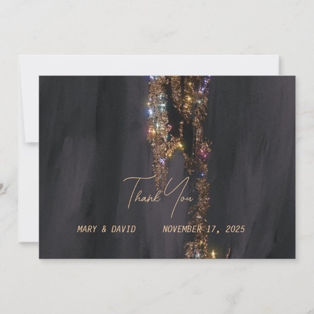 Tarjeta de Agradecimiento (Anverso)