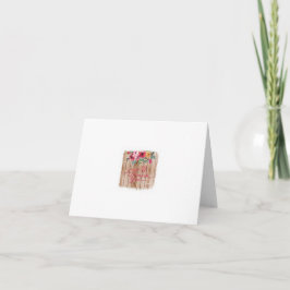 Tarjeta de agradecimiento