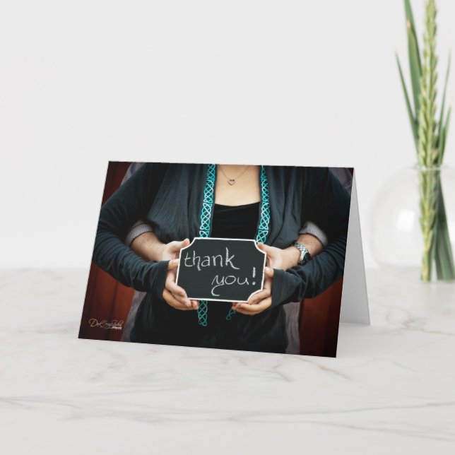 Tarjeta de agradecimiento (Anverso)