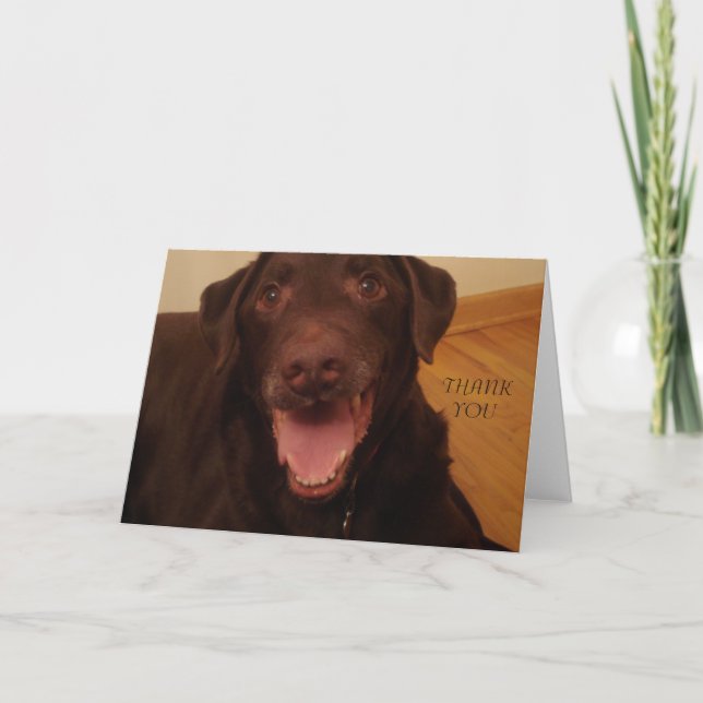 tarjeta de agradecimiento (Anverso)