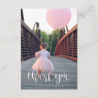 Tarjeta de agradecimiento