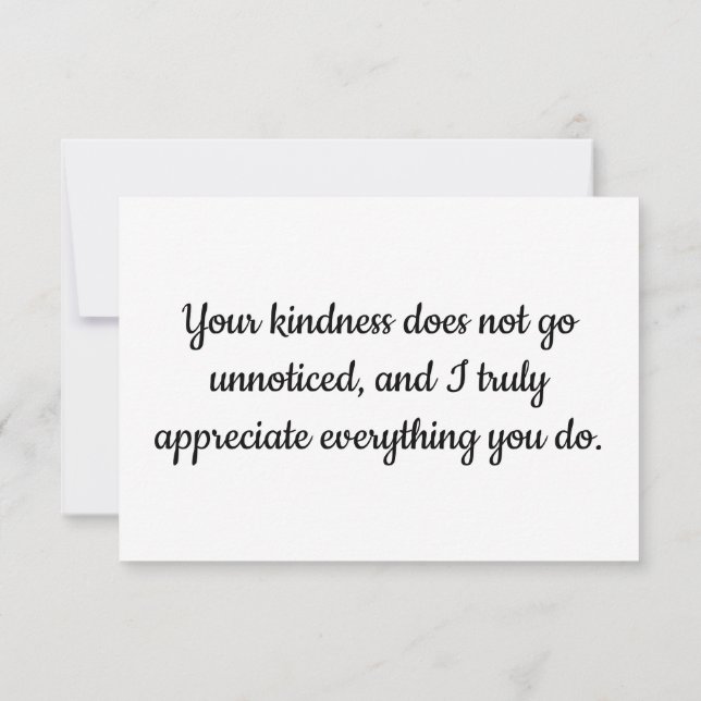 Tarjeta de agradecimiento (Reverso)