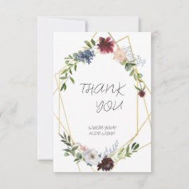 Tarjeta de agradecimiento