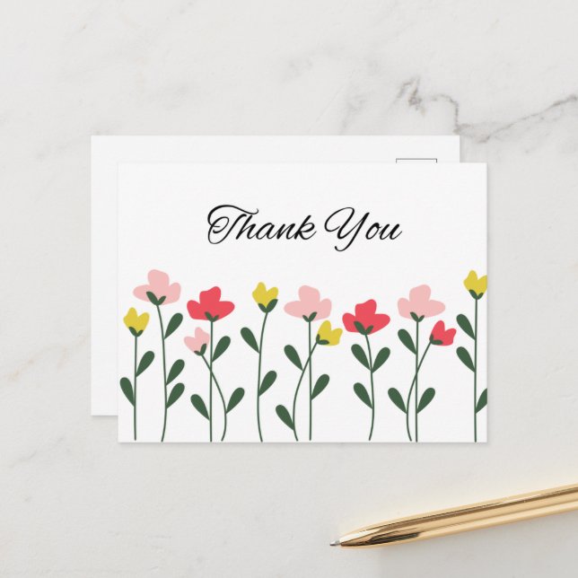 Tarjeta de agradecimiento (Anverso/Reverso In Situ)