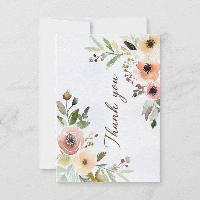 Tarjeta de agradecimiento (Anverso)