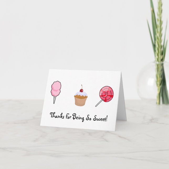 tarjeta de agradecimiento (Anverso)