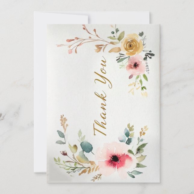 Tarjeta de agradecimiento (Anverso)