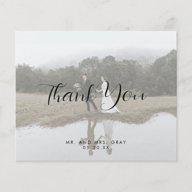 Tarjeta de agradecimiento (Anverso)