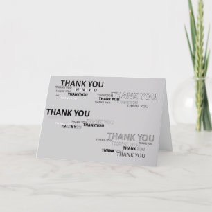 Tarjeta de agradecimiento