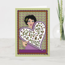 Tarjeta de agradecimiento