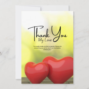 Tarjeta de agradecimiento